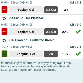 Nesine. Com Mağdur Ediyor