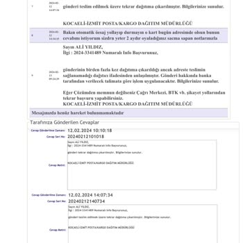 PTT Kargo Şikayet Hepsi Ceza Almalı Yalan Söylüyorlar!