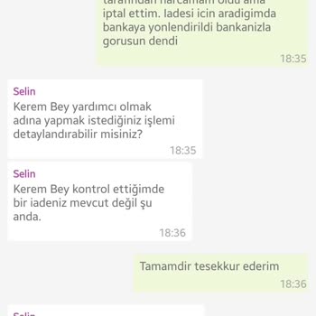 YOLCU360.com İade Yapmıyor