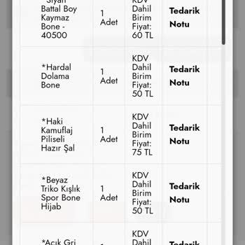 Aişe Tesettür Eksik Ürün Gönderdi
