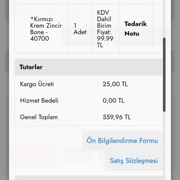 Aişe Tesettür Eksik Ürün Gönderdi