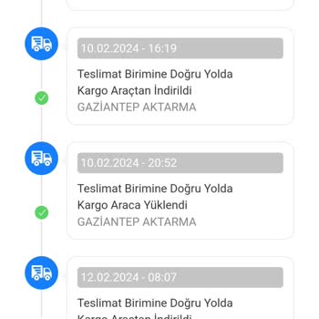 Sürat Kargo Ürünümü İade Ediyor