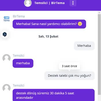 Birtema.com Birtema Teknik Desteği Çok Kötü