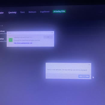 Gamepower Klavye Yazılım Hatası