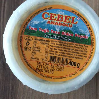 Cebel Bidon Peyniri Küflü Çıktı