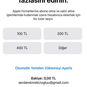 Oyunexe İtunes Kullanılmış Kod Gönderdi
