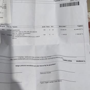 Samsung S23 Ultra Şikayet Var.