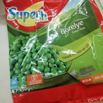 Superfresh Donmuş Bezelye Bembeyaz