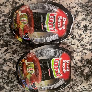 Erşan Et Buzdolabında Bozulan Kangal Sucuk Ambalajı