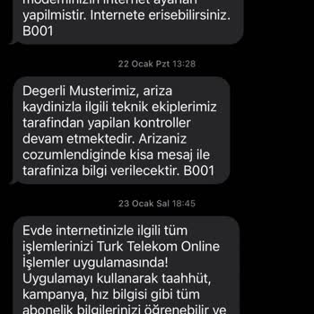 Türk Telekom Hız Değişikliği Ve Yetersiz Çözüm Merkezi