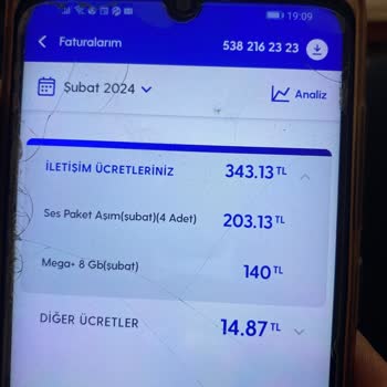 Turkcell Ses Paket Aşımı