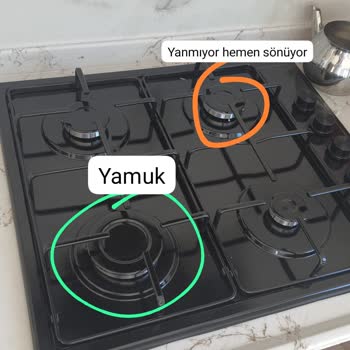 Elenberg Ankastre Elenberg Adlı Markanın Ankastre Seti Komple Hepsi Bozuk Mağdurum