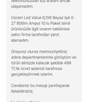 Hepsiburada Sattığı Bozuk Ürünle İlgili Günlerdir Bekletiyor