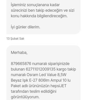 Hepsiburada Sattığı Bozuk Ürünle İlgili Günlerdir Bekletiyor