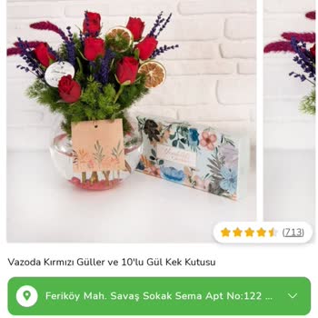 Çiçek Sepeti Lavanta Ve Süs Portakal Eksik