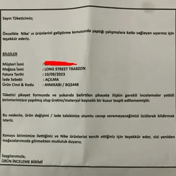 Longstreet12 Nike Court Borough Ayakkabısında Açılma Sorunu Ve Long Street