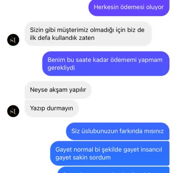 Seda Tamer Tasarım Üslup Sorunu, Ücret İadesi, Müşteriye Saygısızlık