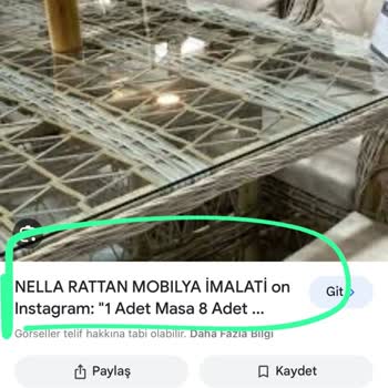 Nisa.mobilyam Bahçe Mobilyası Para Çekip Ürün Göndermiyor Hakaret Ediyor!