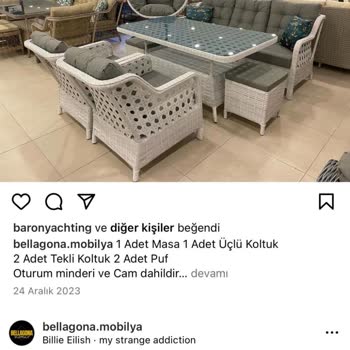 Nisa.mobilyam Bahçe Mobilyası Para Çekip Ürün Göndermiyor Hakaret Ediyor!