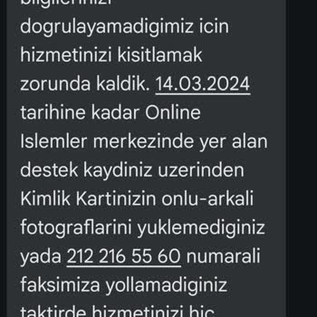 TurkNet Habersiz İnternetimin Kesilmesi