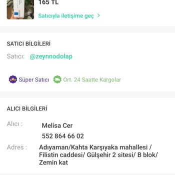 Adıyaman Kahta Sürat Kargo Kapıda Ücret İsteyip Tehdit Ettiler