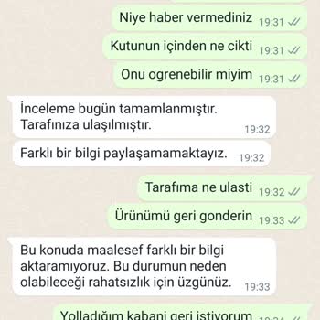 Zara İadeye Gönderdiğim Ürün Ulaşmadı Diyor