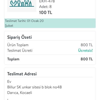 Vivense Depo Ücreti Talep Etti