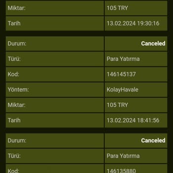 GrandPashaBet Para Yatırdım Ama Kabul Edilmedi