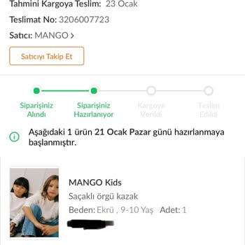 Trendyol Sipariş İptal Etmemesi