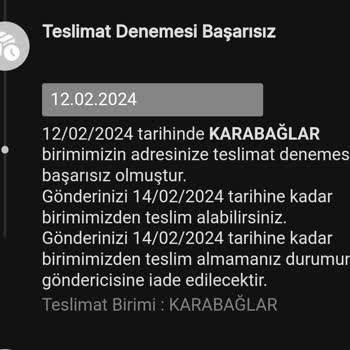 MNG Kargo Teslim Yok, Keyfiniz Çok