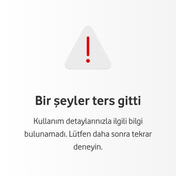 Vodafone Hatalı İşlem Hk.
