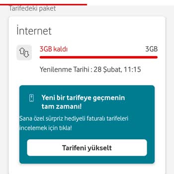 Vodafone Hatalı İşlem Hk.