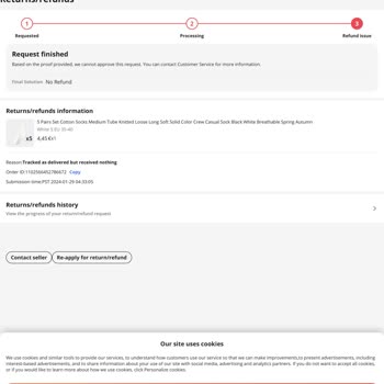 Aliexpress Teslim Edildi Şikayeti