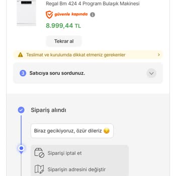Hepsiburada Mertev Mağazası Ürün Göndermiyor