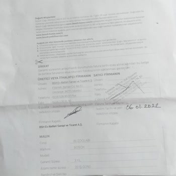 Bosch Buzdolabı Koku Yapıyor