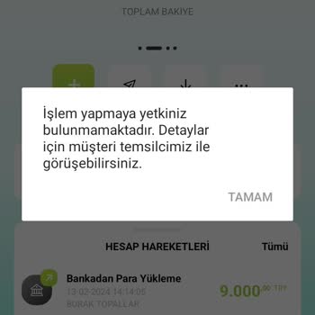 Payco Yetkiniz Yok Diyor