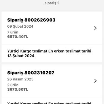 Sephoranın Hediyemi Göndermemesi