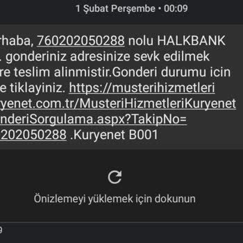 Halkbank Banka Kartım Teslim Edilmiyor.