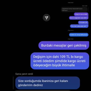 Ozyurekboutique Mağdur Bırakıldım Hem Para İadesi Yaparız Diyorlar Hem Yapamayız