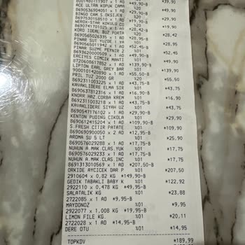 Yunus Market Müşteri Hizmetleri Hayal Kırıklığı