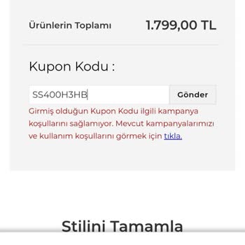 SuperStep İndirim Kodu Çözümü Yok