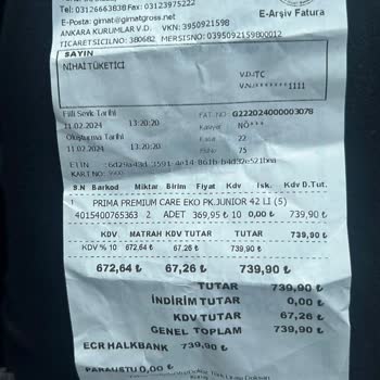 Prima Klubü E Arşiv Fatura Sorunu