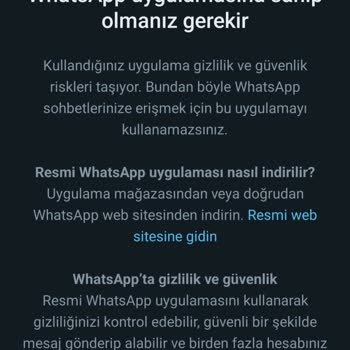 WhatsApp Hesabıma Giremiyorum