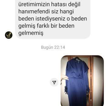 Waw Tesettür Yanlış Beden, Sıfır Memnuniyet!