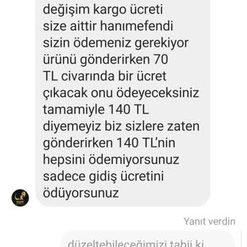 Waw Tesettür Yanlış Beden, Sıfır Memnuniyet!