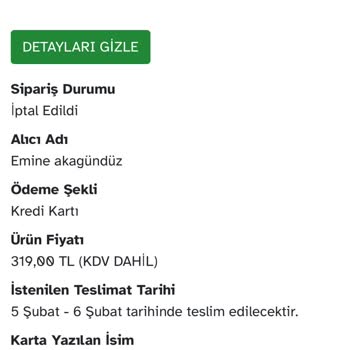 Osevio.com İptal Ettiğim Ürünün Para İadesini Alamadım