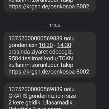 KARGOMsende Kargomu Getirmediler Siz Ne Kadar Kötü Bir Firmasınız