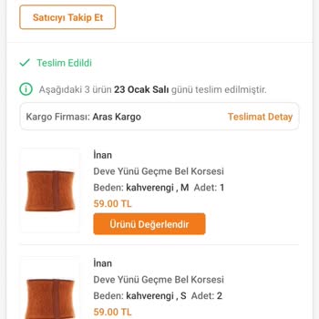 Trendyol Ve İnan Tekstil Ürün Teslimatı Karmaşası