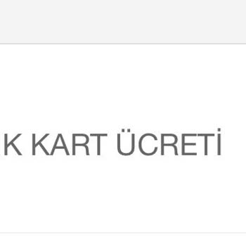 Shop&Fly Kart Yıllık Ücreti