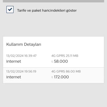 Bimcell Paket Ücretimi Uygunsuz Şekilde Kullandı